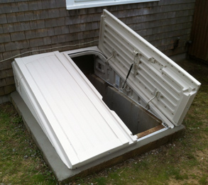 After: Clean white extruded polyethylene bulkhead